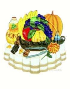 Autumn Platter Decal